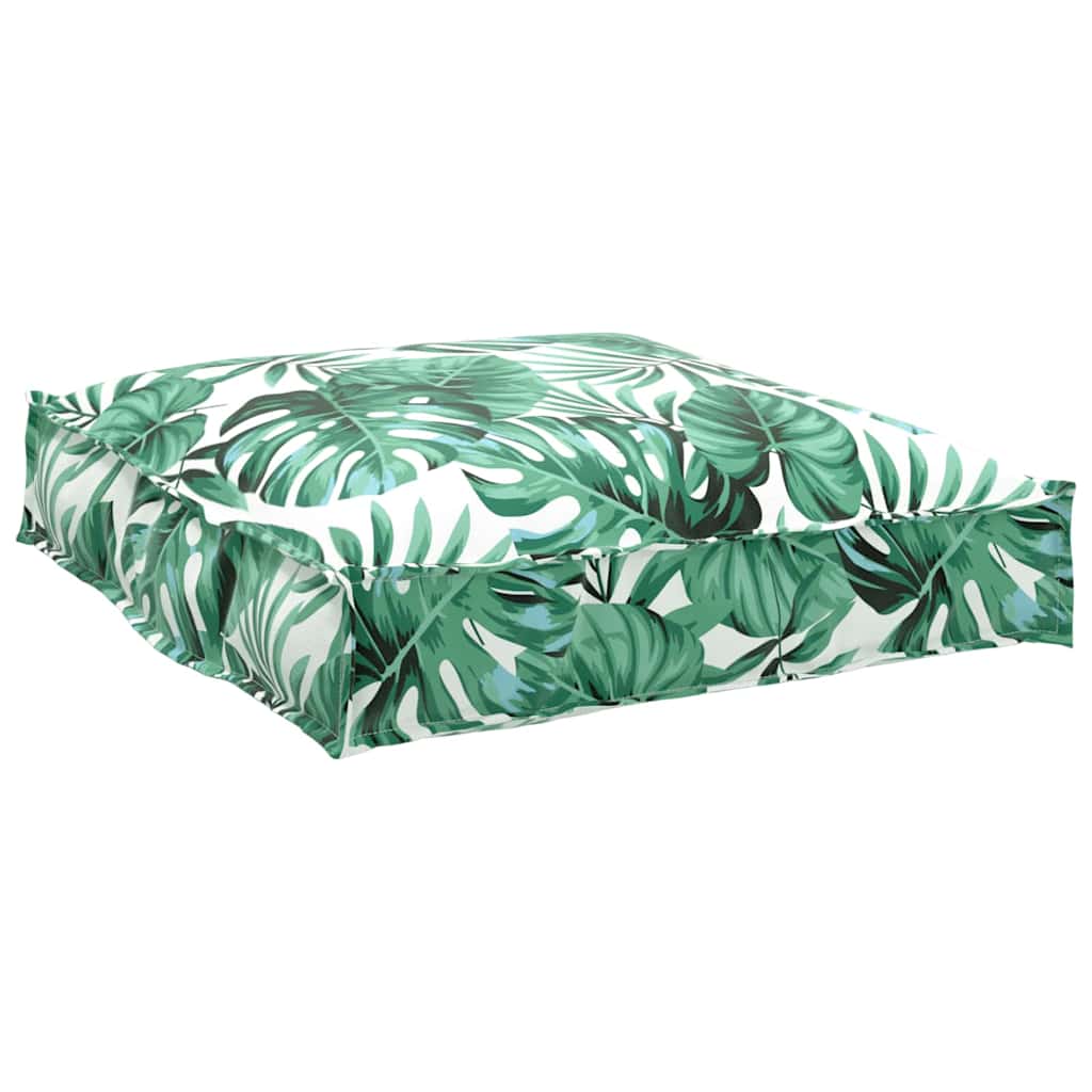 Pallet Cushion for suitable for Seat Floral Leaf pattern